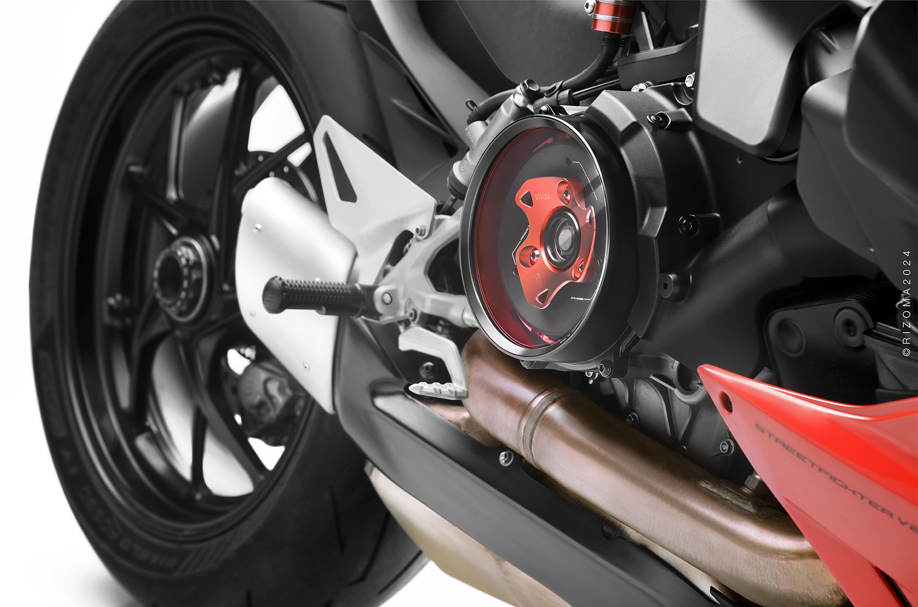 Ducati panigale clear clutch cover cheap